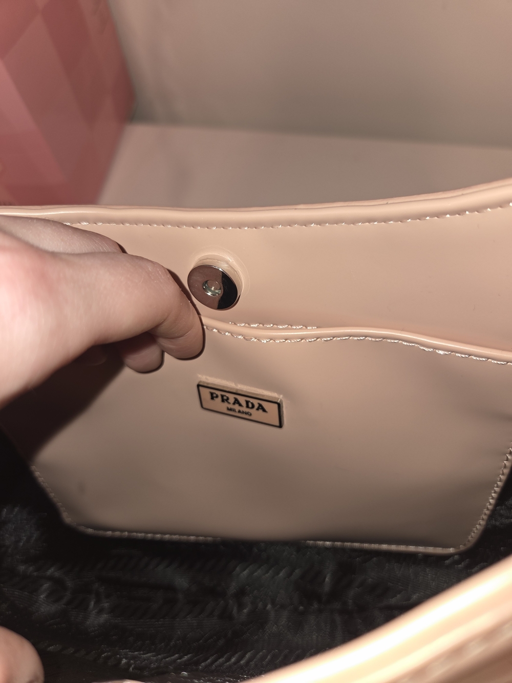 Pink Shoulder Bag - Picture 2 of 4